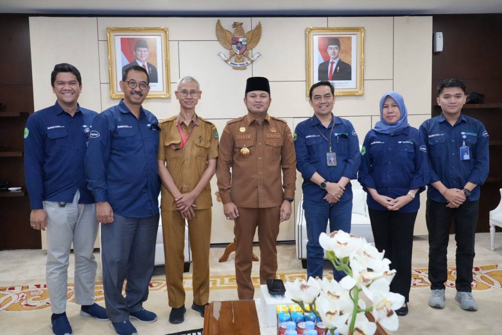 Terima Audiensi PT Jamkrida Kaltim, Gubernur Harum: Kinerjanya Cukup Bagus, Tapi Tetap Harus Ditingkatkan