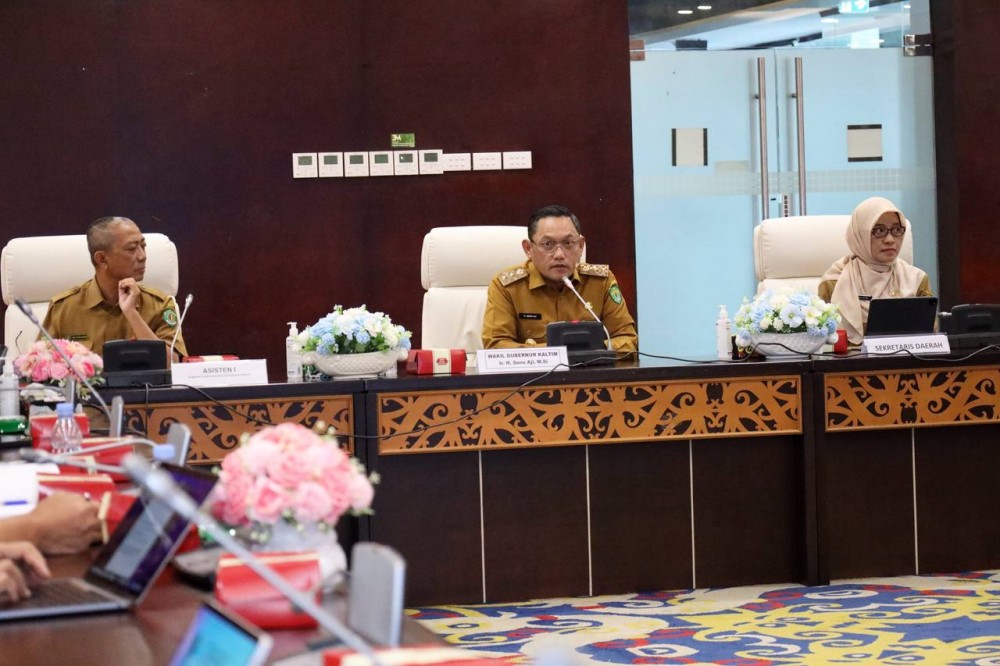 Wagub Pimpin Briefing Rutin, Bahas Realisasi Serapan Anggaran, Hingga Soal Lingkungan dan Sampah