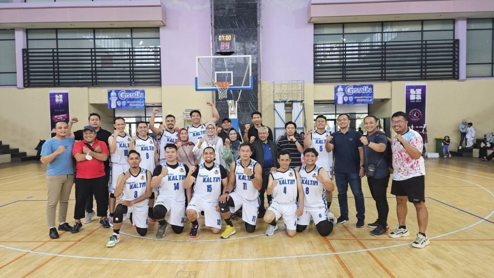 Tim Basket Putra Pemprov Kaltim Melaju ke Final LIBA 2024