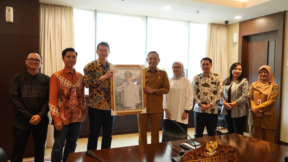 Terima Kunjungan Korwil Projo Kalimantan, Wagub Seno : Peternak Termasuk Kunci Sukses MBG