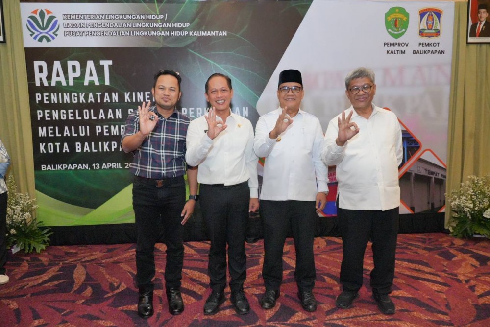 Balikpapan Terpilih Menjadi Pilot Project Pengelolaan Sampah