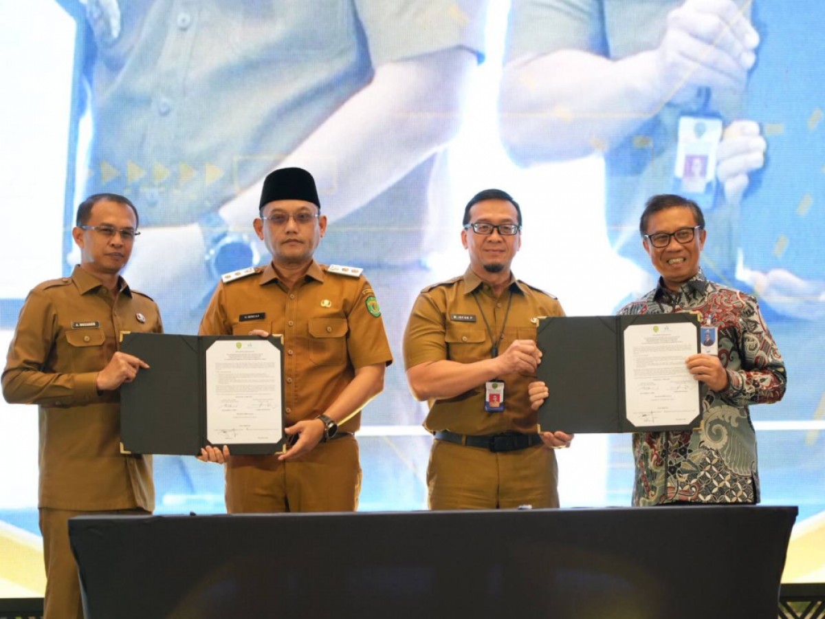 Sosialisasi SP2D Online dan Launching SDS Pencairan SP2D 7 Hari, Wagub Seno: Langkah Nyata Mewujudkan Pengelolaan Keuangan Daerah Yang Transparan
