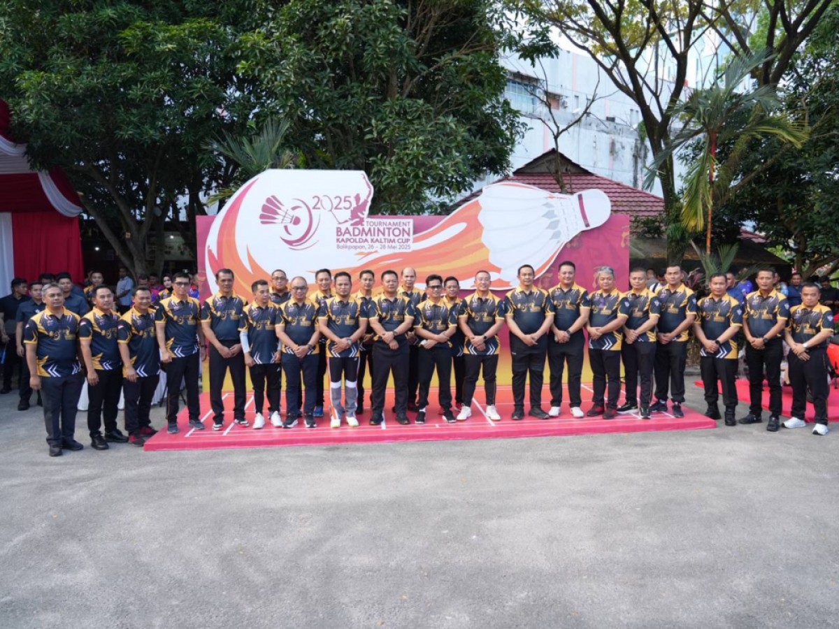 Badminton Tournament Kapolda Kaltim Cup 2025, Gubernur Harum : Ajang Menjaring Bibit-Bibit Unggul Daerah