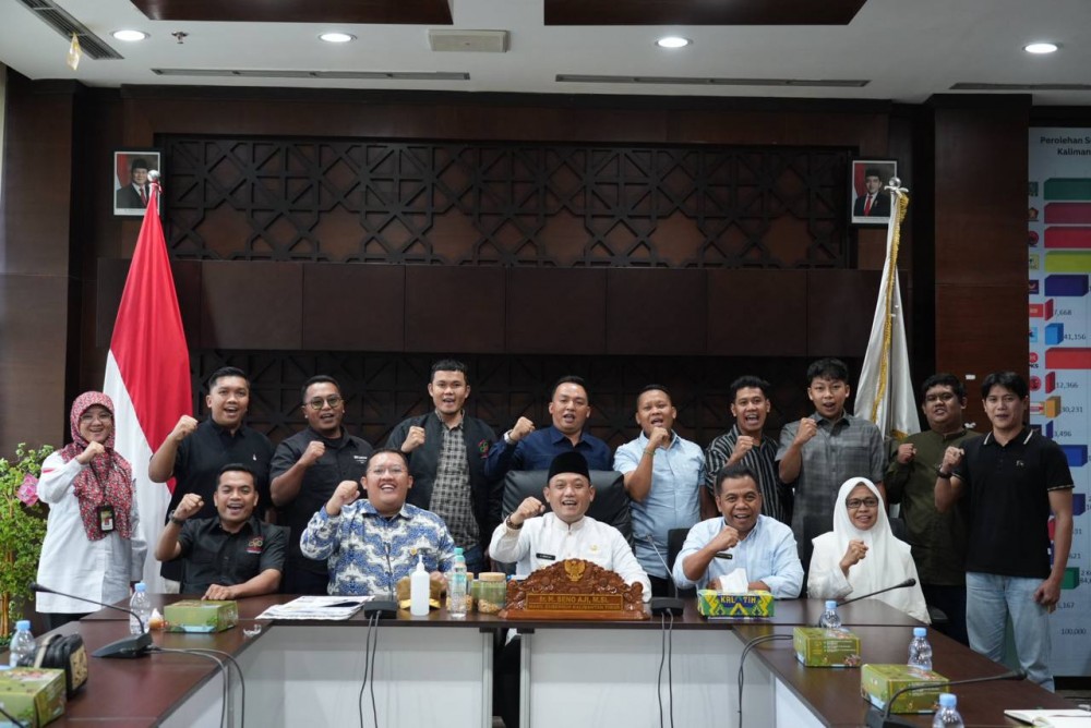 Wagub Seno Terima Kunjungan Stafsus Kementan RI