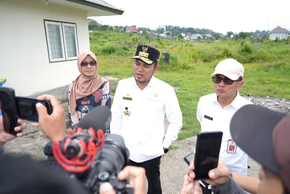 Gubernur Mendadak Tinjau Lahan Eks Puskib, Rencana akan Bangun SPBU, Rumah Sakit dan Sekolah Unggulan