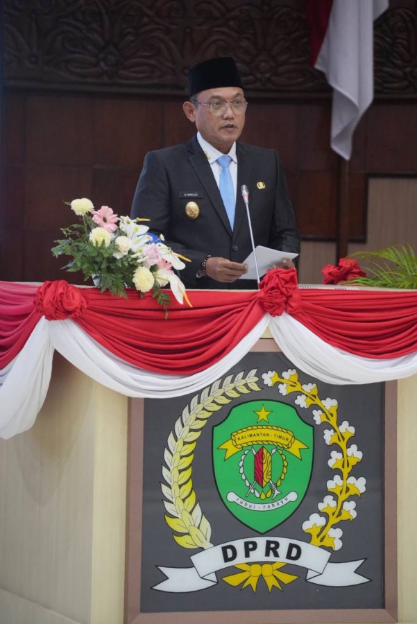 Bacakan Nota Penjelasan Ranperda RPJMD Kaltim 2025-2029, Wagub Seno: RPJMD Landasan Kokoh Wujudkan Kaltim Sukses Menuju Generasi Emas
