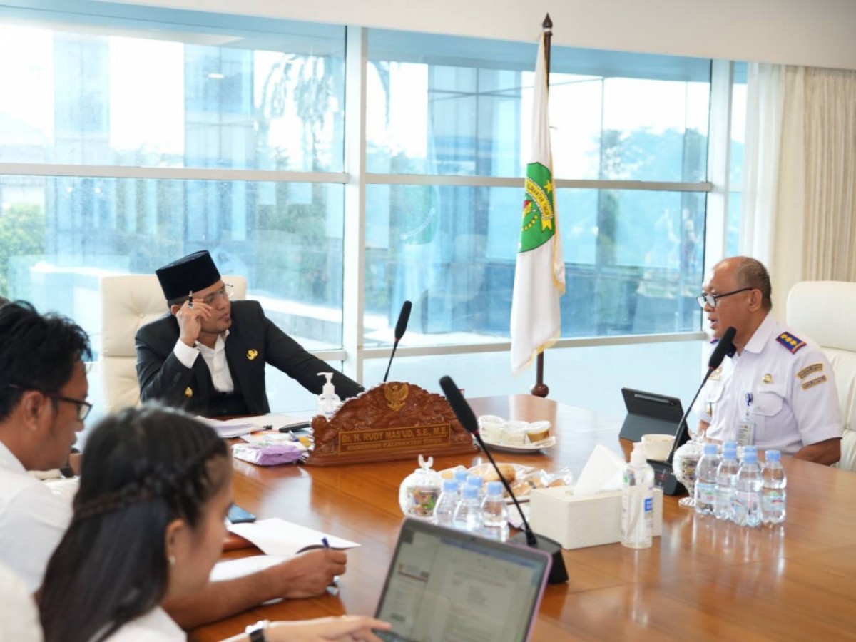 Gubernur Harum Terima Audiensi BPTD Kaltim