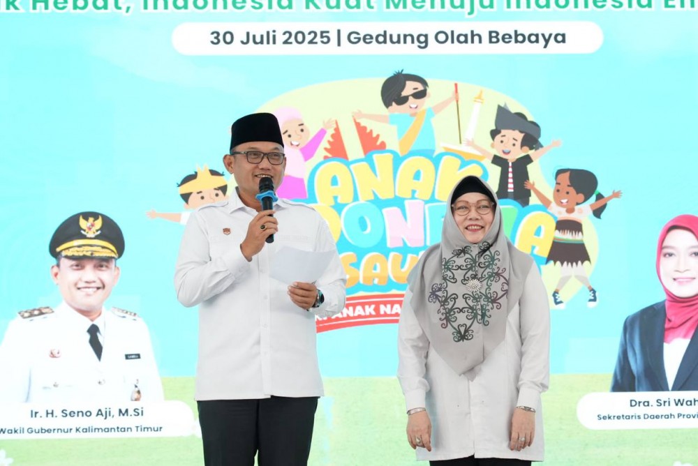 Peringatan Hari Anak Nasional ke-41 Tahun 2025, Wagub Seno: Masa Depan Bangsa Ada Di Tangan Anak-anak Kita