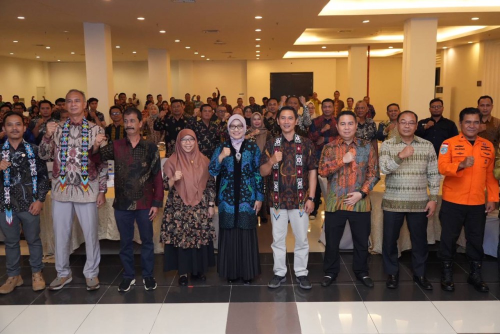 Rakorda Penanggulangan Bencana 2024, Sekda Sri : Perlu Edukasi Tingkatkan Kesadaran dan Perilaku Masyarakat Cegah Bencana