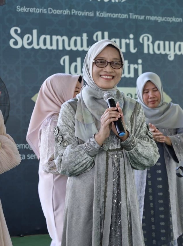 Open House Lebaran Idulfitri 1446 H, Sekda Sri : Momentum Tingkatkan Kinerja