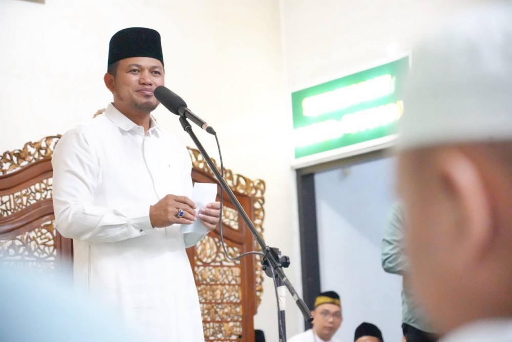 Gerakan Subuh Berjemaah di Masjid Syuhada Muhammadiyah Paser. Gubernur Rudy : Hoaks Gratispol Tidak Mengakomodir Jurusan Tertentu