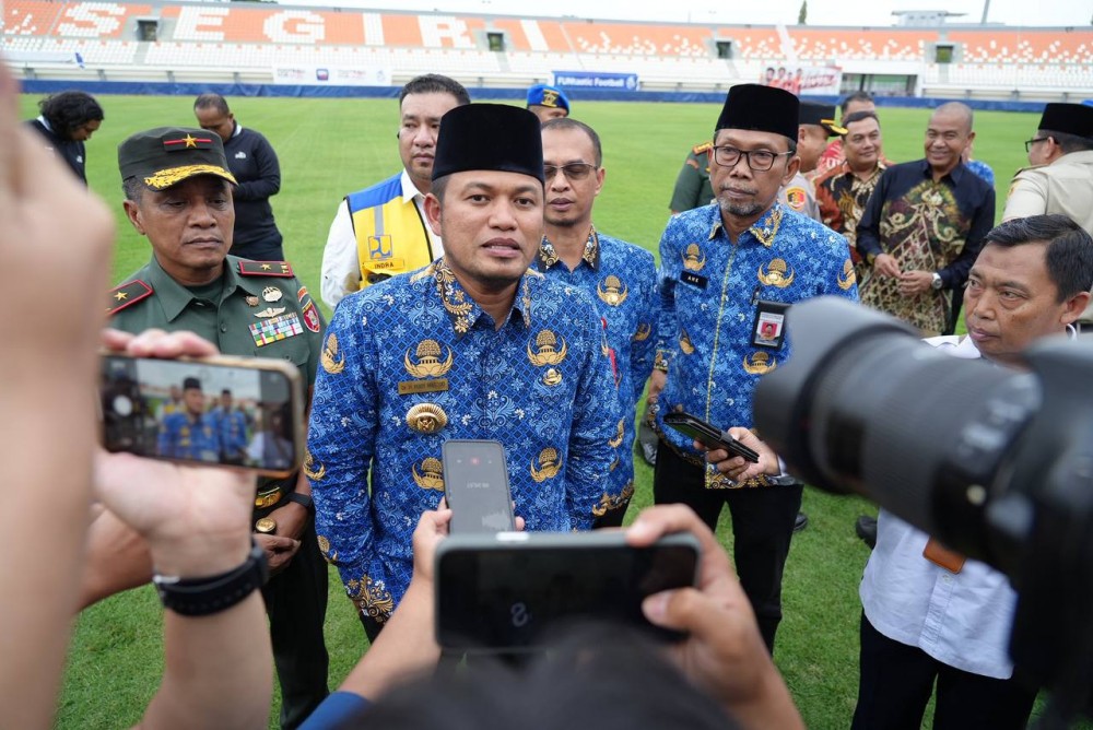 Presiden Prabowo Resmikan 17 Stadion di Indonesia. Gubernur Rudy : Kaltim Harus Lahirkan Bibit Unggul Sepakbola Terbaik