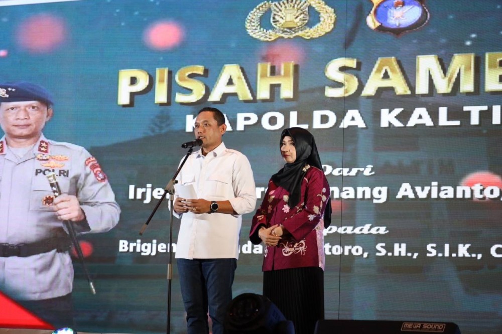 Wagub Seno Hadiri Pisah Sambut Kapolda Kaltim, Selamat Jalan Nanang Avianto, Selamat Bertugas Endar Priantoro