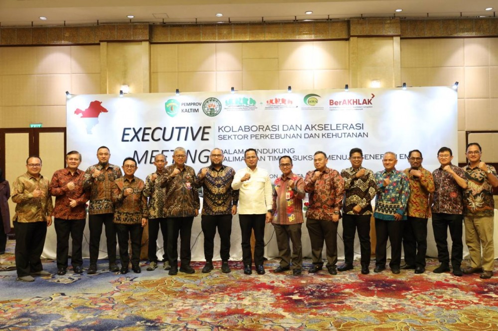 Executive Meeting Pelaku Usaha Sektor Perkebunan dan Kehutanan, Gubernur Harum: Perkebunan dan Kehutanan, Dua Sektor Andalan Penopang Ekonomi Daerah