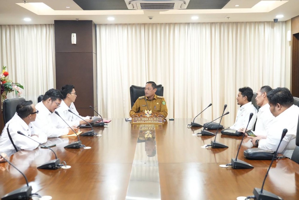 Wagub Seno Terima Audiensi Beyond Profesional Kaltim