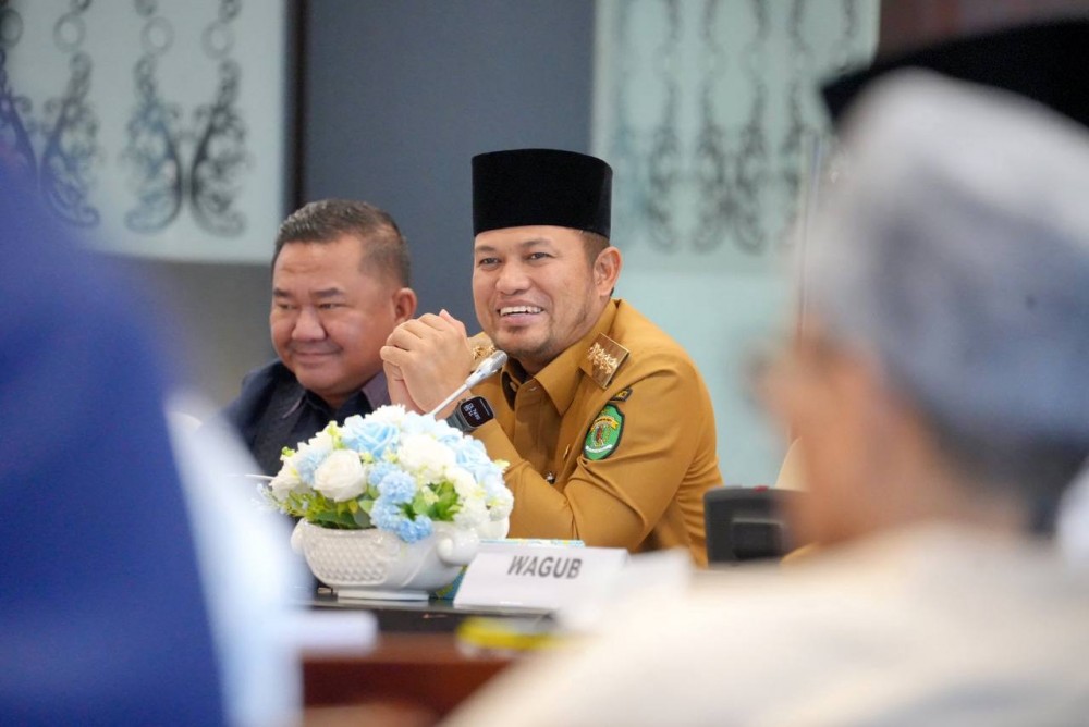 Gubernur Pimpin Rapat Pengendalian Inflasi, Beras Kaltim Aman Sampai 5 Bulan ke Depan