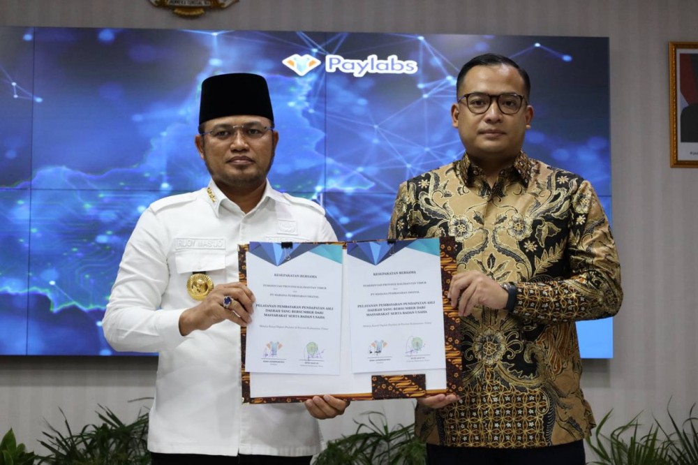Optimalisasi PAD, Pemprov Kaltim Kerja Sama dengan Paylabs, Gubernur Harum: Pembayaran Digital, Agar Semua Terkontrol Dengan Baik