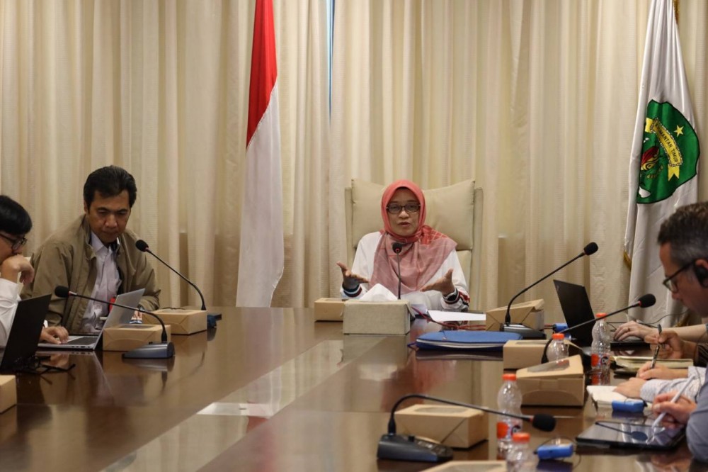 Sekda Sri Wahyuni Pimpin Pertemuan Pemprov Kaltim dan GIZ, Bahas Program Fantastic GIZ, Mendukung Transformasi Ekonomi di Kaltim