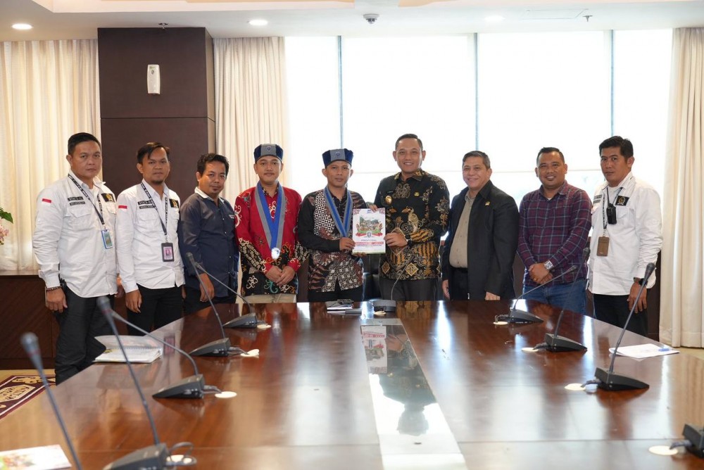 Terima Audiensi Senator Yulianus Henock Sumual, Wagub Seno Pastikan Dukung Penuh Kongres GMKI ke-39 di Samarinda