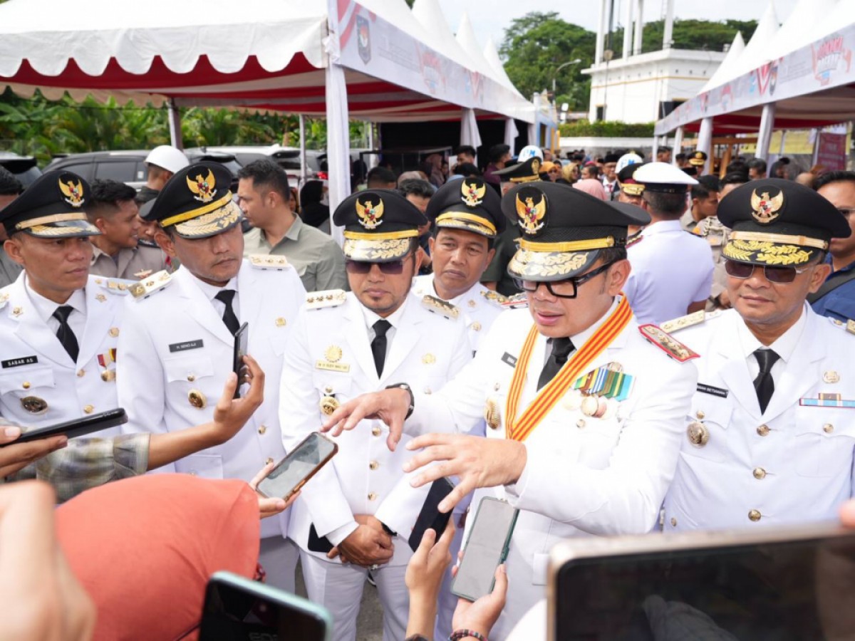 Peringatan Hari Otonomi Daerah XXIX, Balikpapan dan Samarinda Raih Penghargaan Status Kinerja Tinggi
