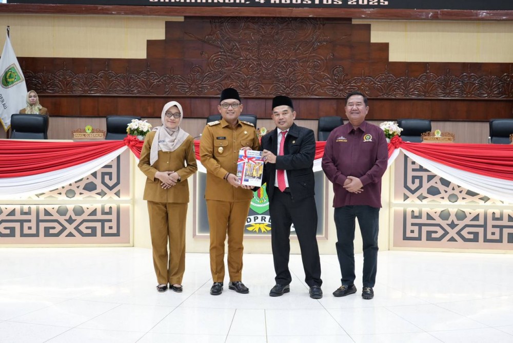 Terima Laporan Hasil Reses Anggota DPRD Kaltim Masa Sidang II Tahun 2025, Wagub Seno: Diselaraskan dan Diintegrasikan dengan Visi Pembangunan Kaltim