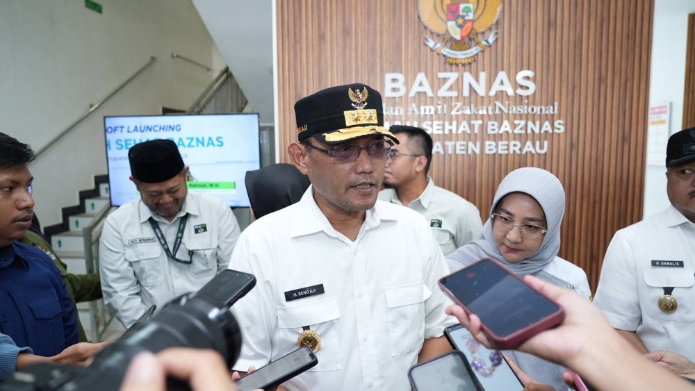 Kunjungi Rumah Sehat Baznas Berau, Wagub Seno Apresiasi Perusahaan Salurkan ZIS Lewat Baznas