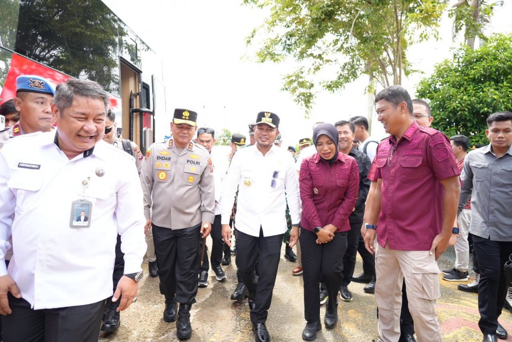 Gubernur Harum Tinjau TPS Khusus Lapas Perempuan Tenggarong