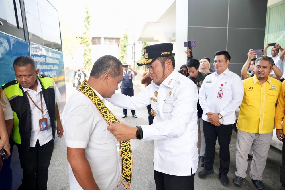 Gubernur Harum Sambut Menteri ESDM RI, Dalam Rangka Kunker Peninjauan Sektor Migas