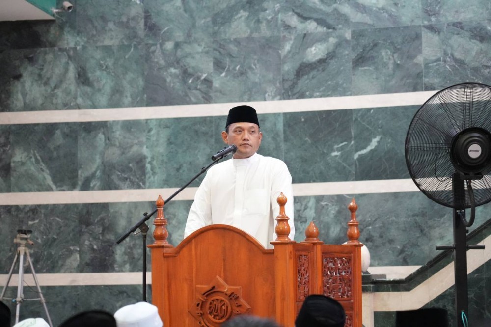 Gerakan Salat Subuh Berjemaah di Masjid Agung Baitul Hikmah Berau, Wagub Seno: Silaturahmi Sekaligus Sosialisasi Program Gratispol dan Jospol
