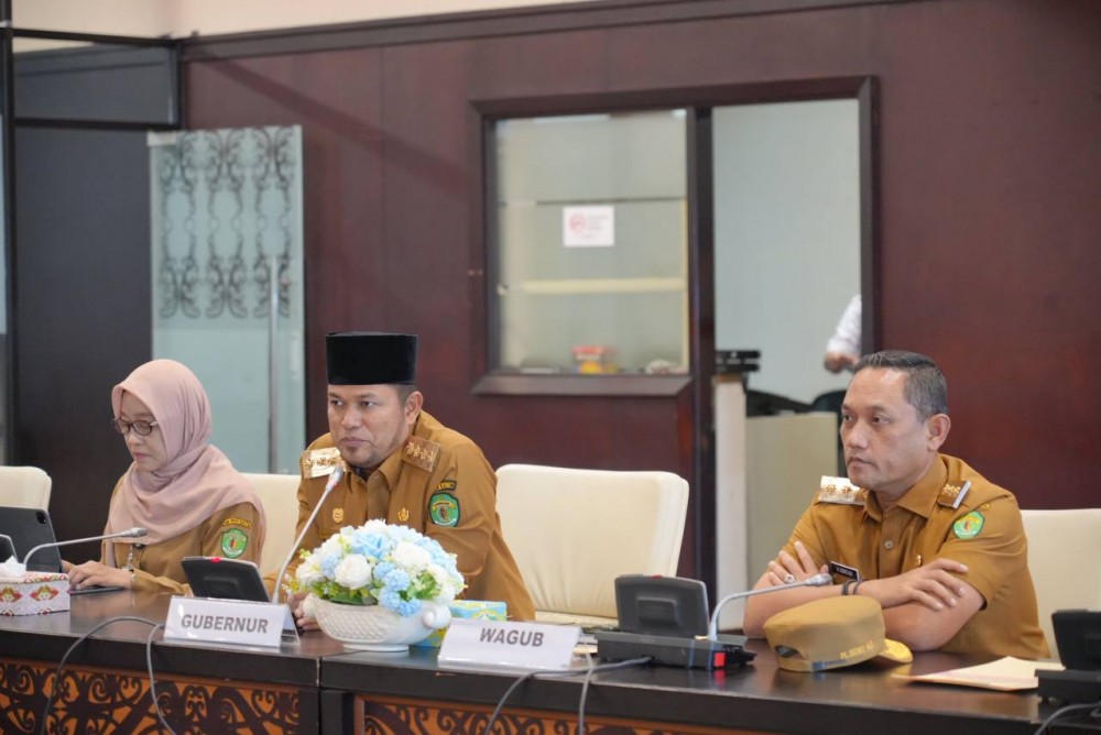 Gubernur Rudy: Briefing Pimpinan Perangkat Daerah Rutin Seminggu Sekali