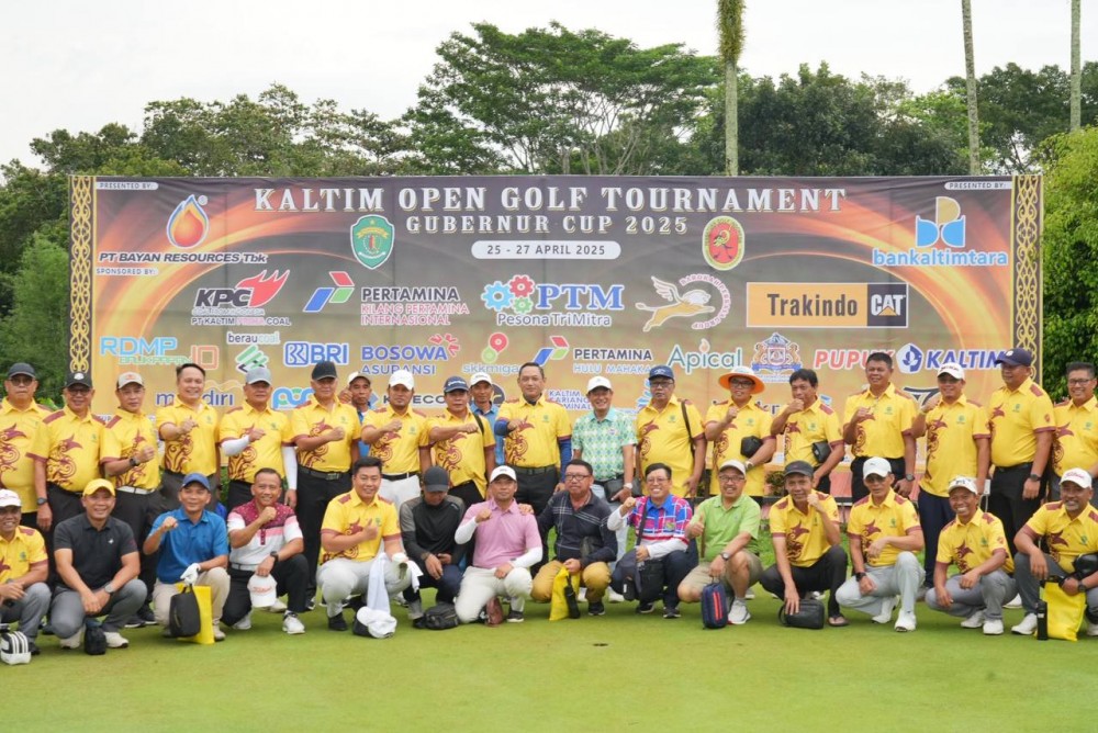 Kaltim Open Tournament Golf Gubernur Cup 2025, Gubernur Harum: Semua Bersilaturahmi, Biar Kalimantan Timur Semakin Mantap