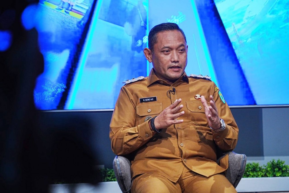 Dialog Publika TVRI Kaltim. Wagub Seno : Pendidikan dan Kesehatan Akan Terealisasi 100 Hari Program Gratispol