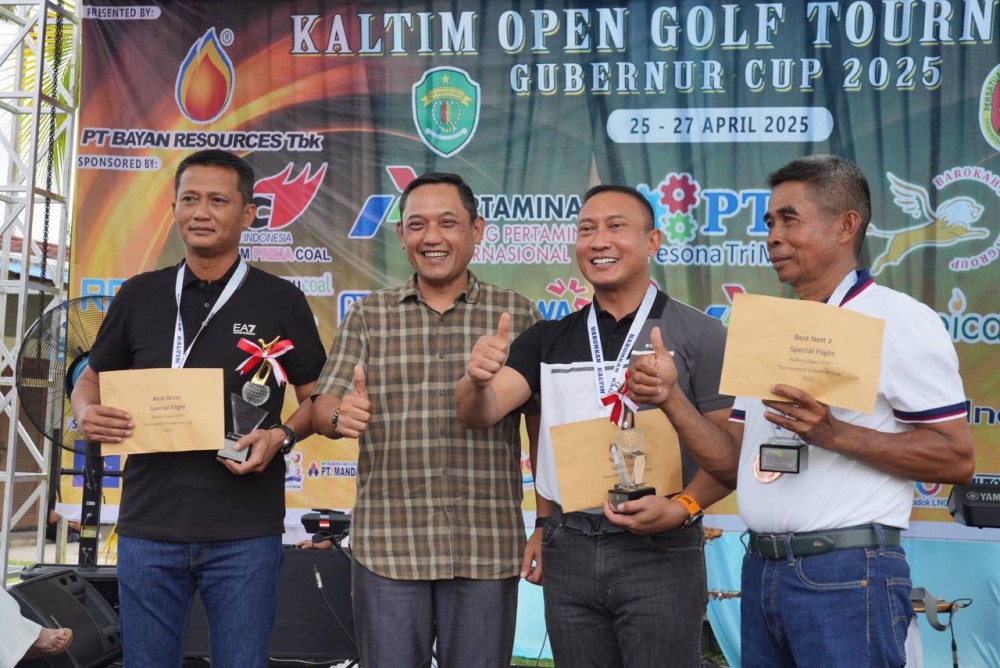 Wagub Seno: Kaltim Open Golf Gubernur Cup 2025, Turnamen Luar Biasa