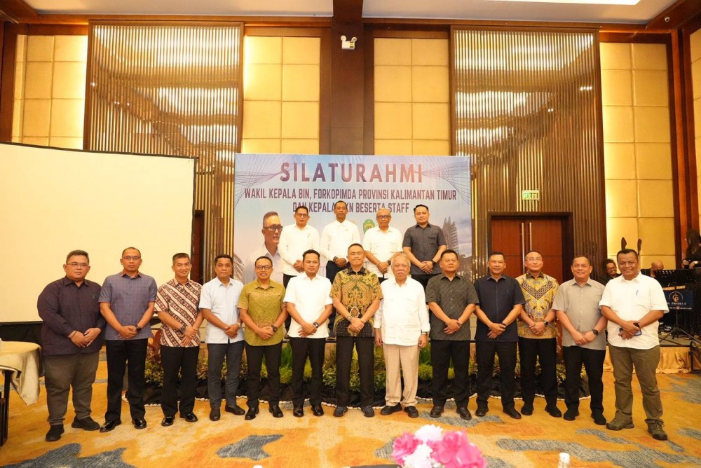 Gubernur Harum Hadiri Silaturahmi Waka BIN Bersama Forkopimda Kaltim dan Otorita IKN