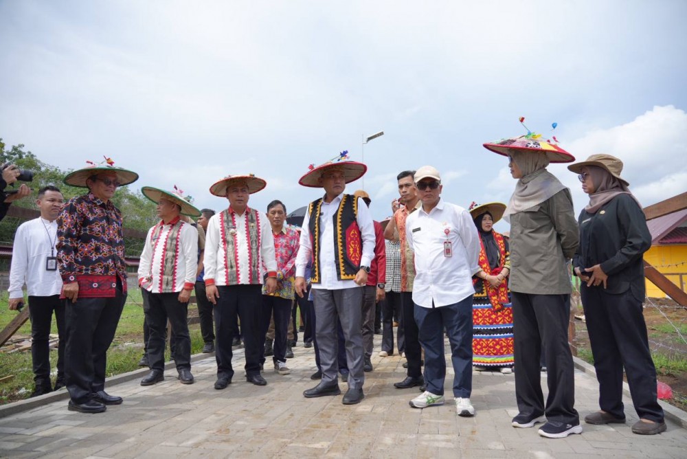Wagub Tinjau Rencana Lokasi Peda XI KTNA di Barong Tongkok, Pengerjaan Segera, Pastikan Jalan ke Kutai Barat Tidak Berlubang
