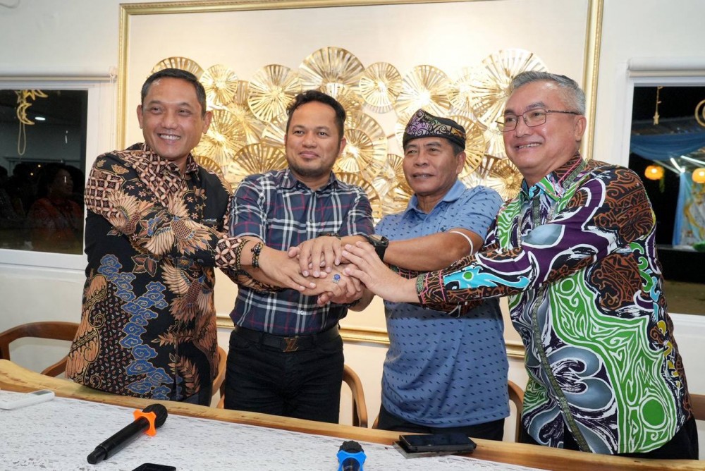 Kaltim dan Kaltara Sepakat Bangun Jalan Tembus Perbatasan Kedua Daerah, Komitmen Gubernur Harum Bangun Wilayah Perbatasan