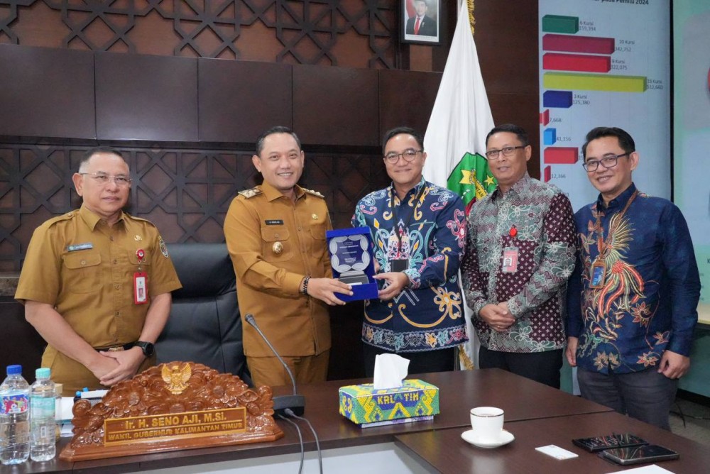 Terima Silaturahmi Angkasa Pura Region VI, Wagub Seno Minta Harga dan Kemudahan Mendapatkan Tiket Penerbangan Saat Mudik Diperhatikan