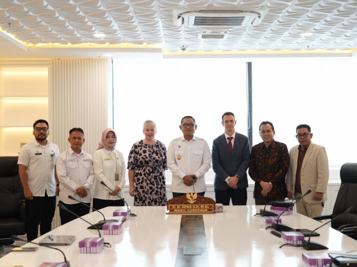 Terima Perwakilan Adelaide University Australia, Wagub Seno : Tingkatkan Kompetensi Bahasa Inggris Guru di Kaltim