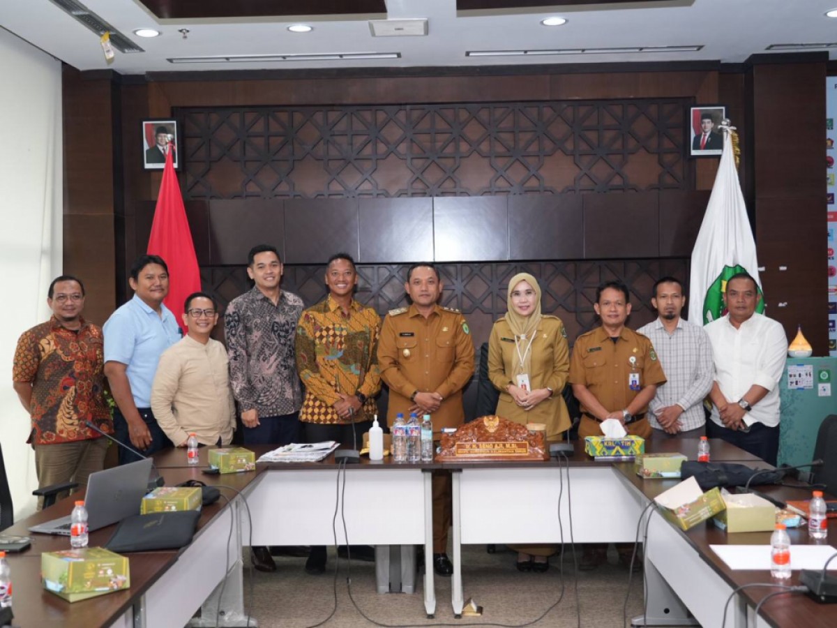 Wagub Seno Terima Audiensi Cambridge International. Jajaki Kerja Sama Cambridge International School di Kaltim