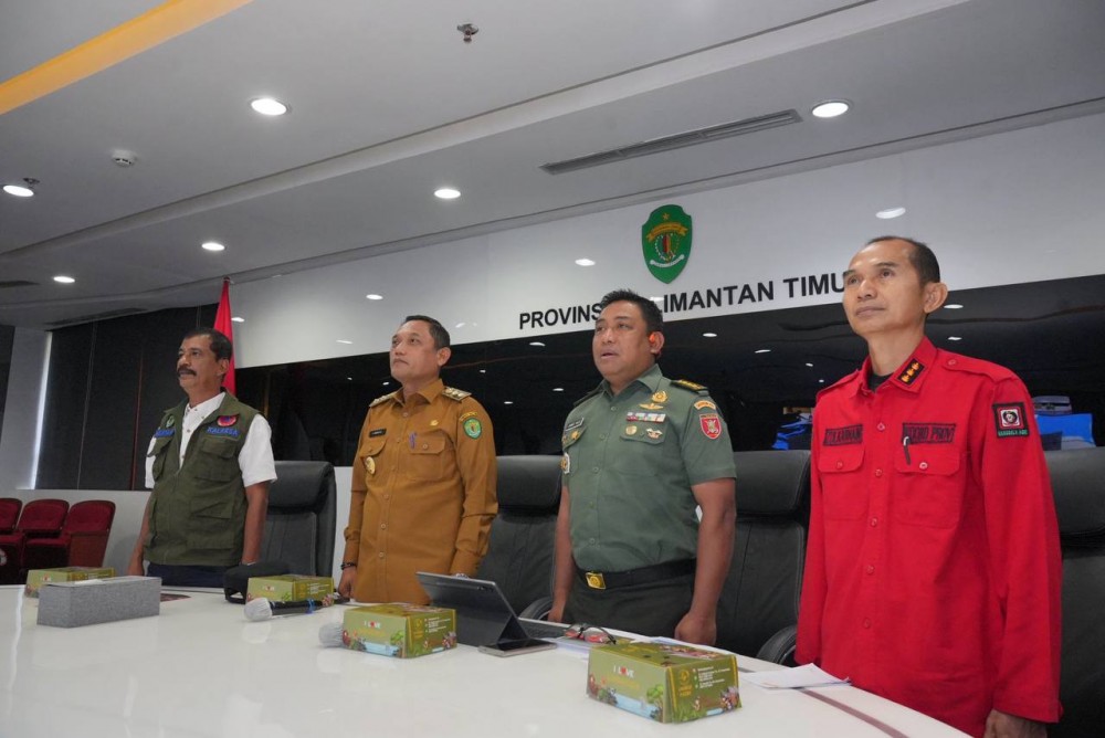 Apel Kesiapsiagaan Penanganan Karhutla Nasional 2025, Wagub Seno: Kaltim Selalu Siap Siaga Penanganan Karhutla
